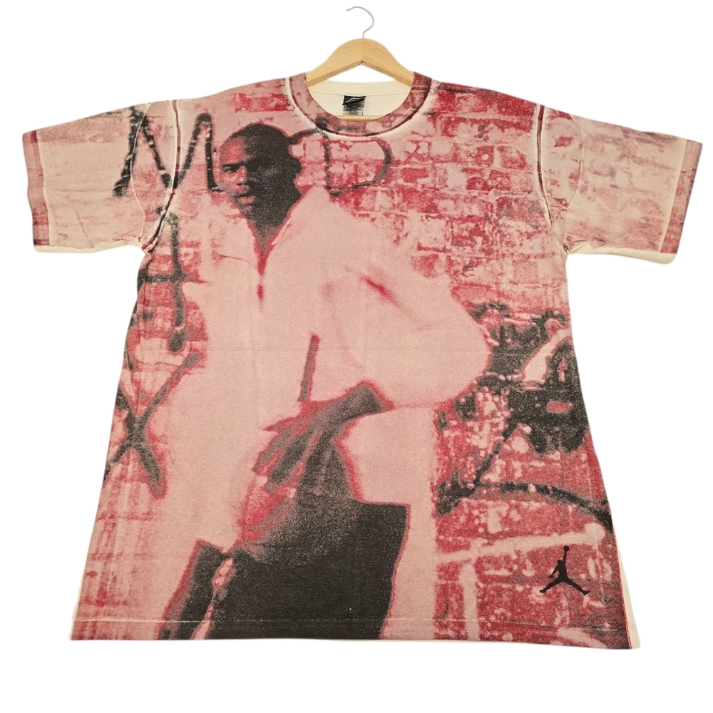 VTG Air Jordan Mad Max All Over Print Shirt, Michael Jordan Playground Men's XL
